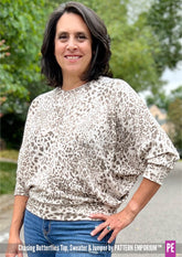Chasing Butterflies | Batwing Top & Sweater PDF Sewing Pattern